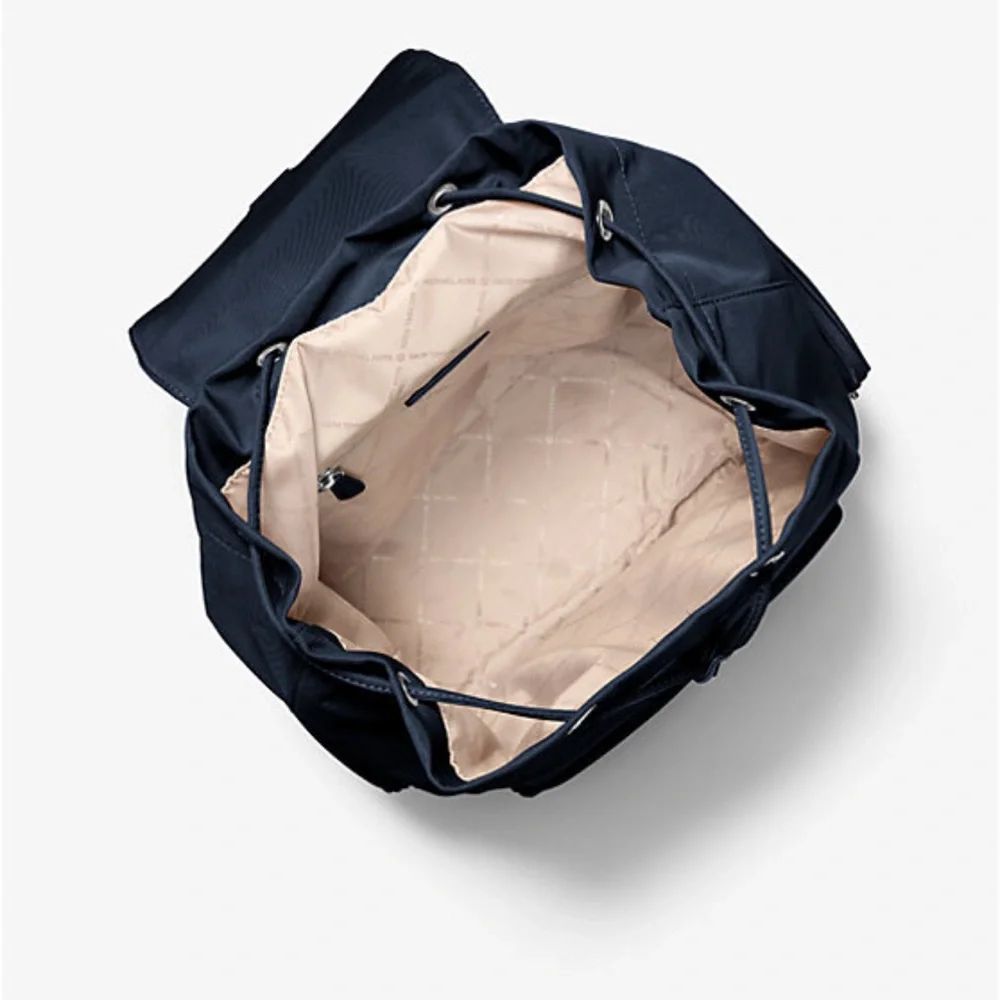 Michael Kors Blue Backpack with Modern Design and Adjustable Straps NEW - Picture 3 of 9